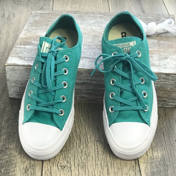 Converse&Crystal Shield Canvas OX Aegean Aqua W - Picture 4 of 8